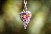 angel wing pendant